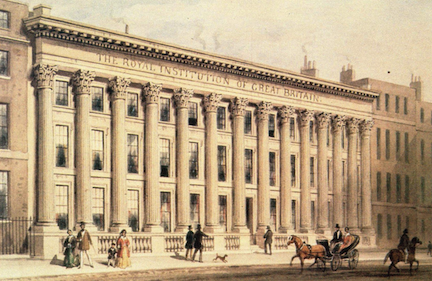 The Royal Institute of Great Britain which evolved into three roles. First, practical application of science for the good of in-dustrial Britain. Second, a home for basic research— often at odds with its first mission. Finally a home for public science education. This latter role served as a fund-raising mechanism and was enhanced under Faraday’s leadership.