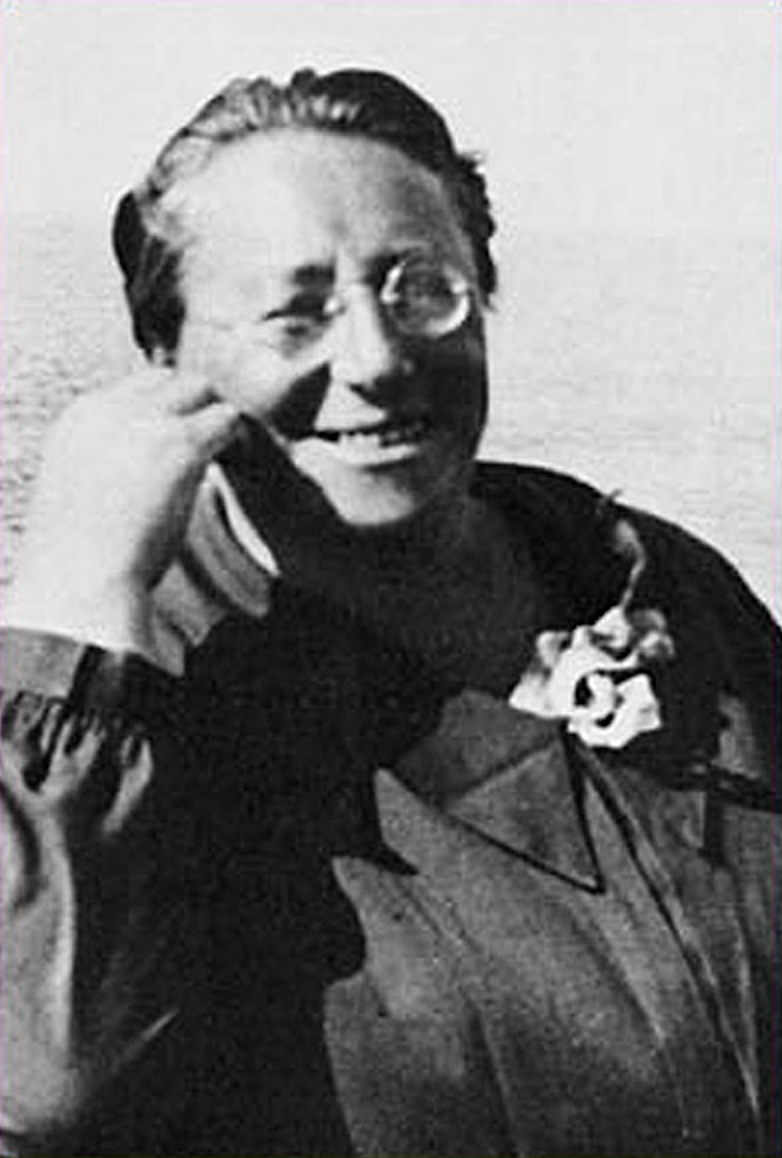 Emmy Noether later in life.